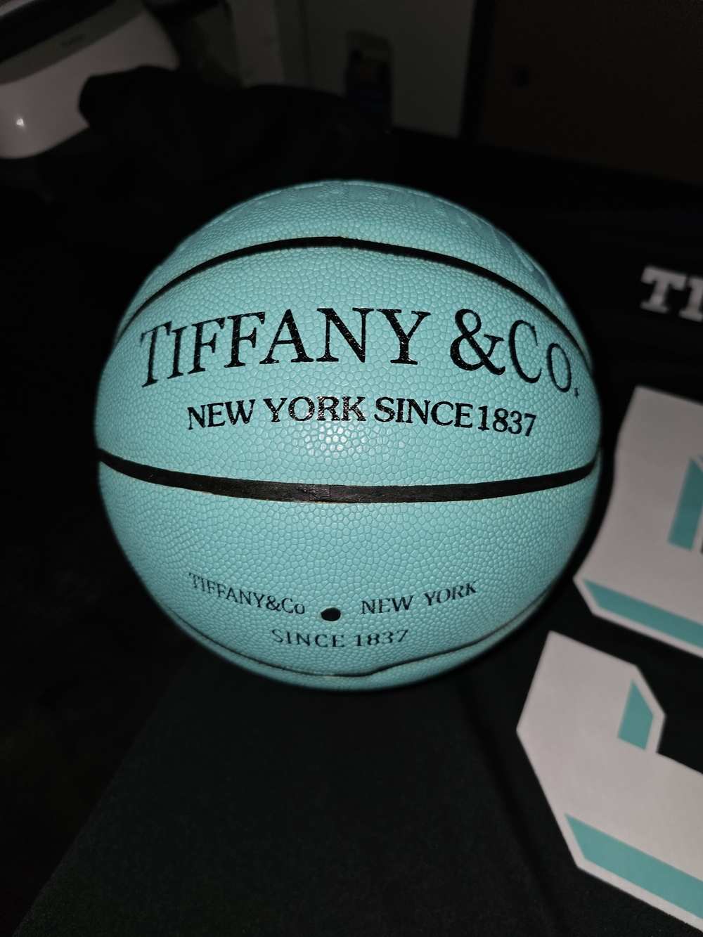 Tiffany & Co. Turquoise Basketball – Designer Home Game